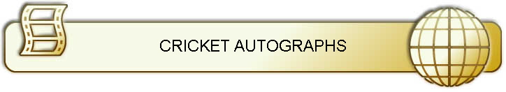 CRICKET AUTOGRAPHS
