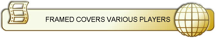 FRAMED COVERS VARIOUS PLAYERS