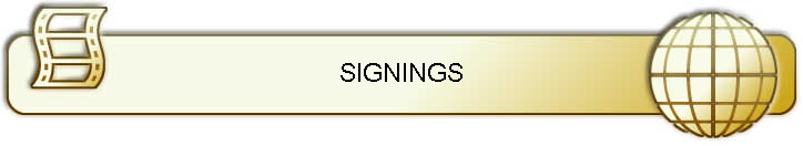 SIGNINGS